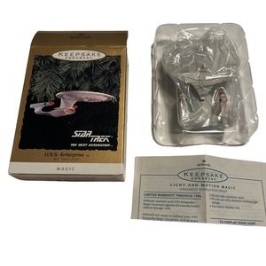 Star Trek U.S.S. Enterprise Hallmark Keepsake The Next Generation